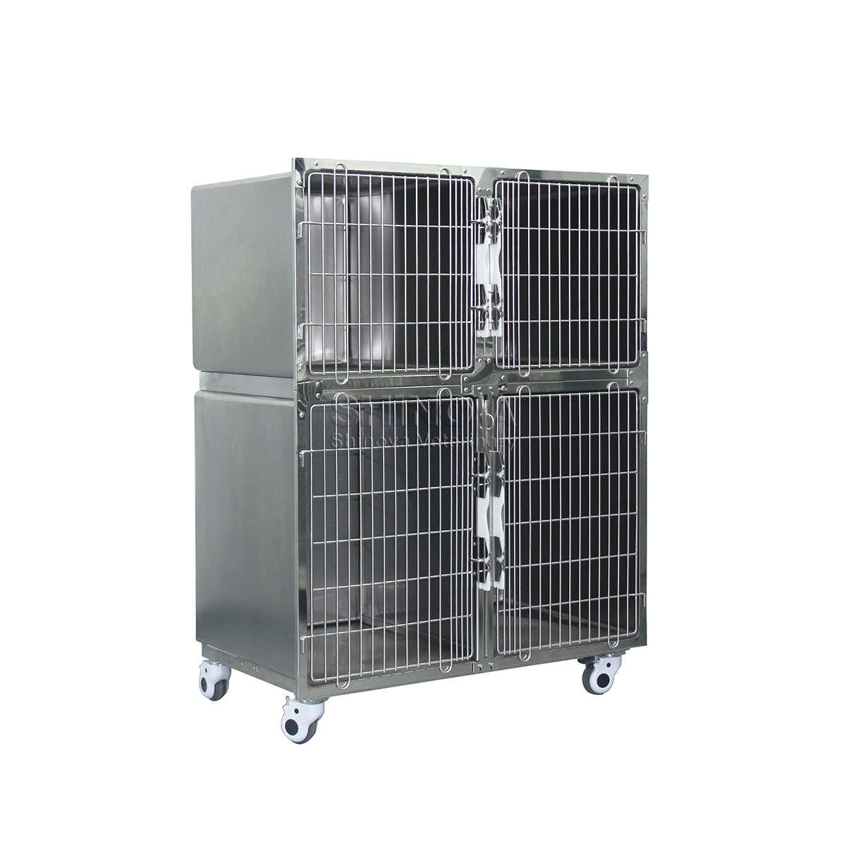 Jaula de perros de estilo seco de acero inoxidable modular