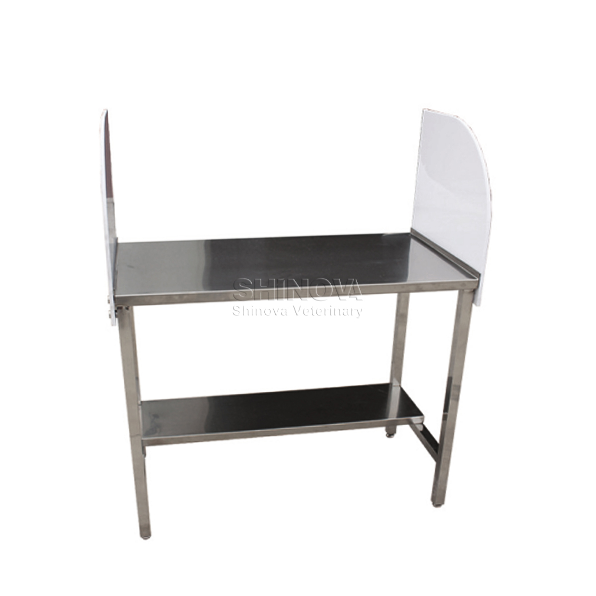 Mesa de infusión de paleta acrílica de acero inoxidable