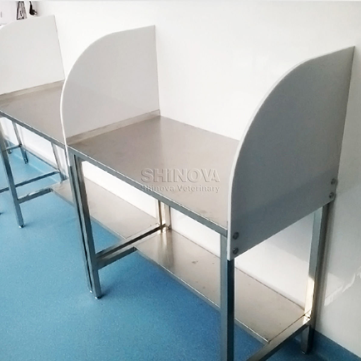 Mesa de infusión de paleta acrílica de acero inoxidable