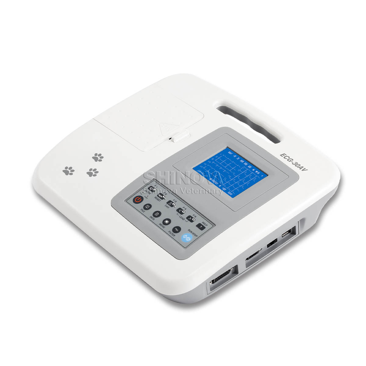 Máquina de ECG veterinaria portátil 