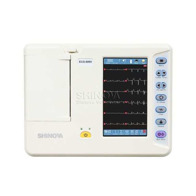 Máquina de ECG veterinaria portátil electrocardiagrama veterinaria