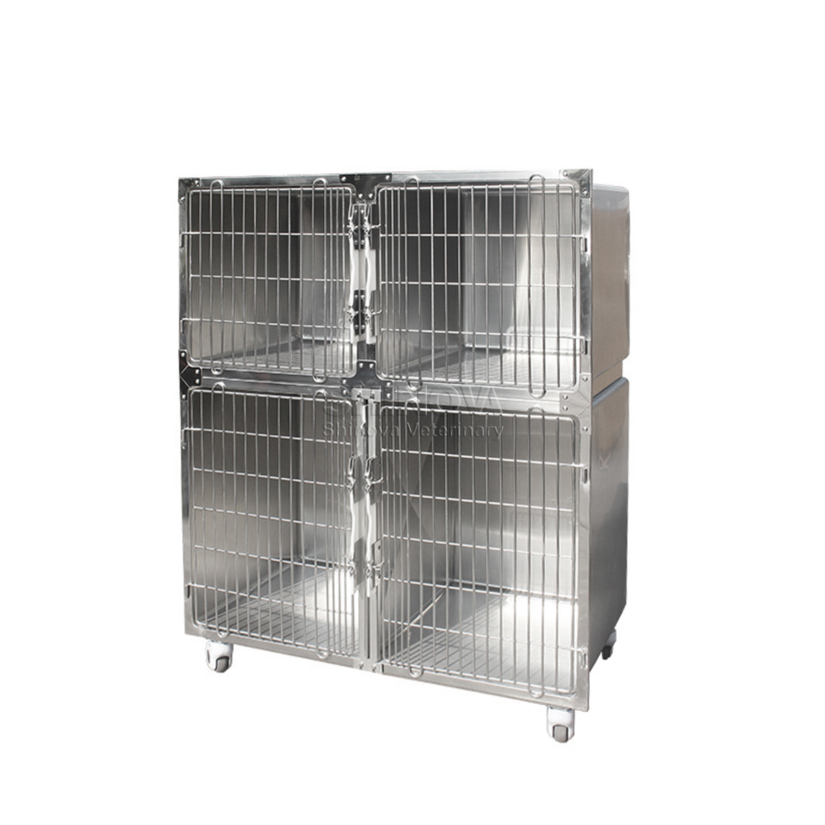 Jaula de perros de estilo seco de acero inoxidable modular