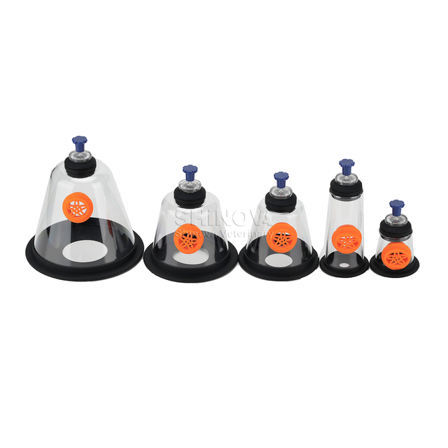 Máscara de oxígeno veterinaria (5pcs/set)