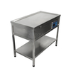 Mesa de pesaje de mascotas de acero inoxidable