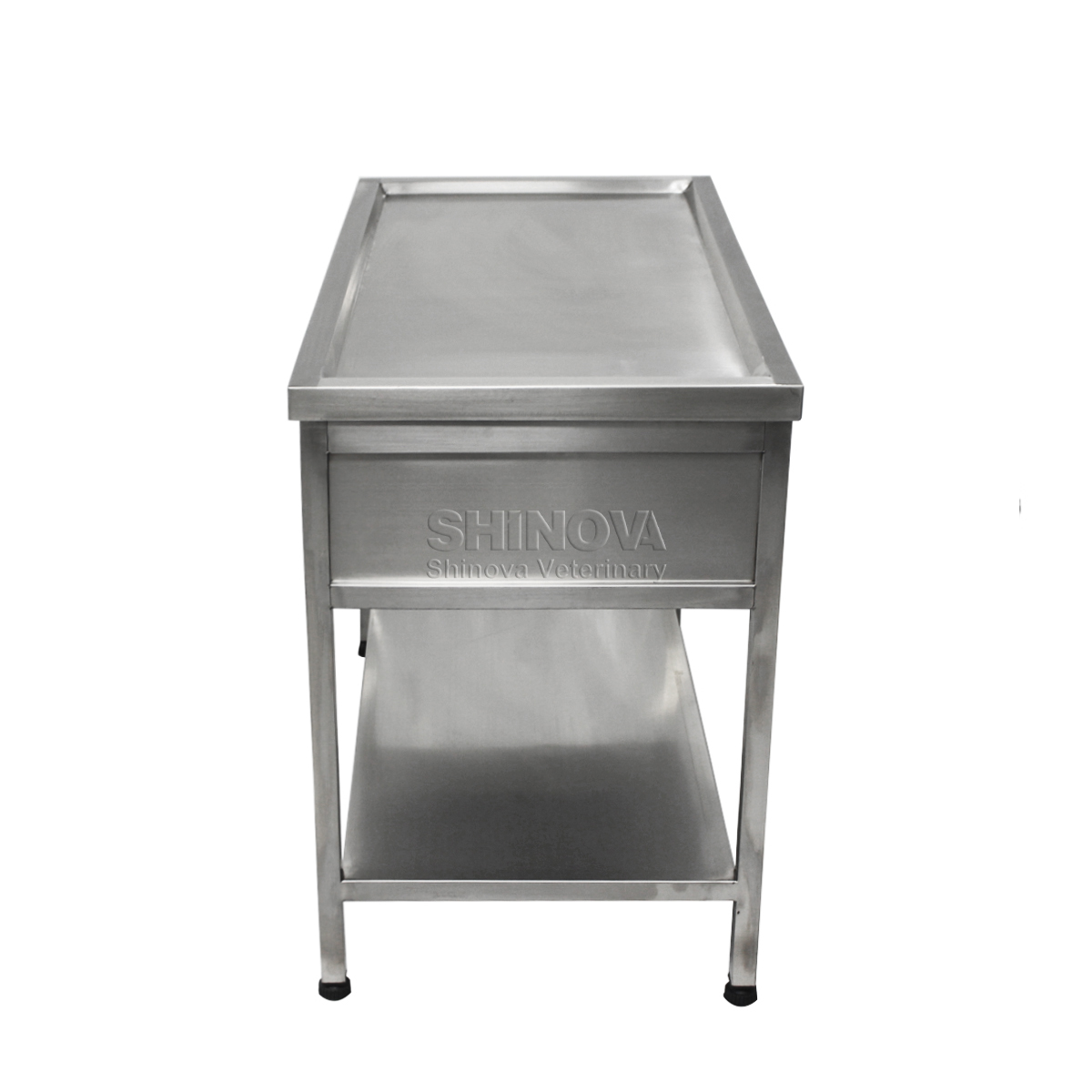 Mesa de pesaje de mascotas de acero inoxidable