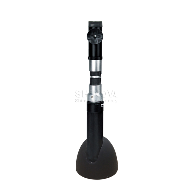 Retinoscopio de racha veterinaria