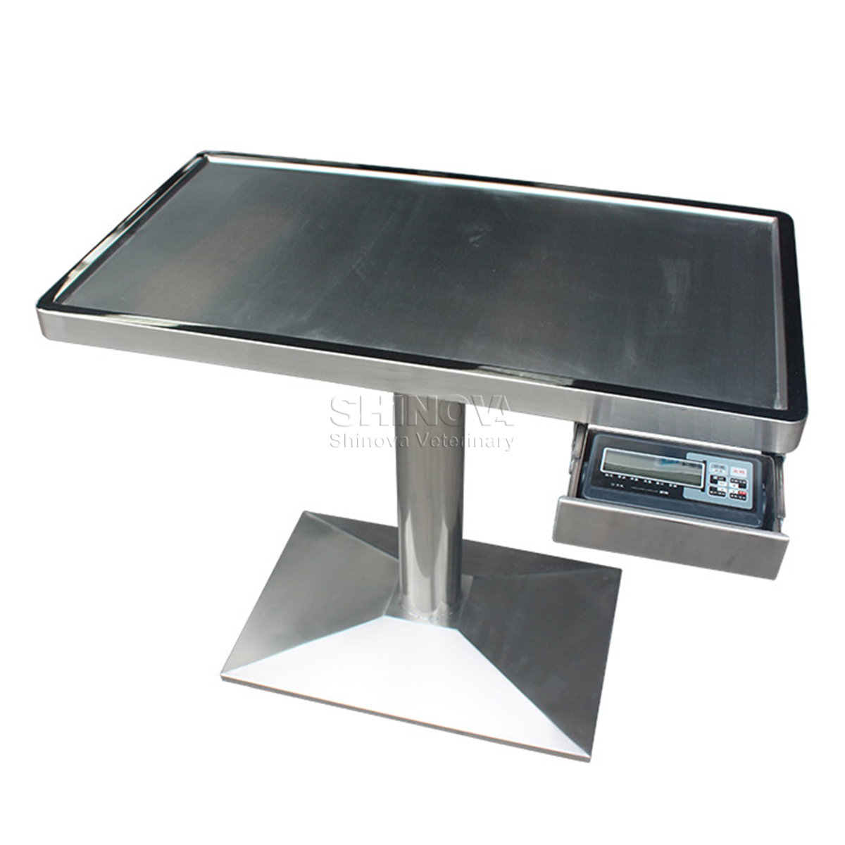 Tabla de pesaje y tratamiento de columna