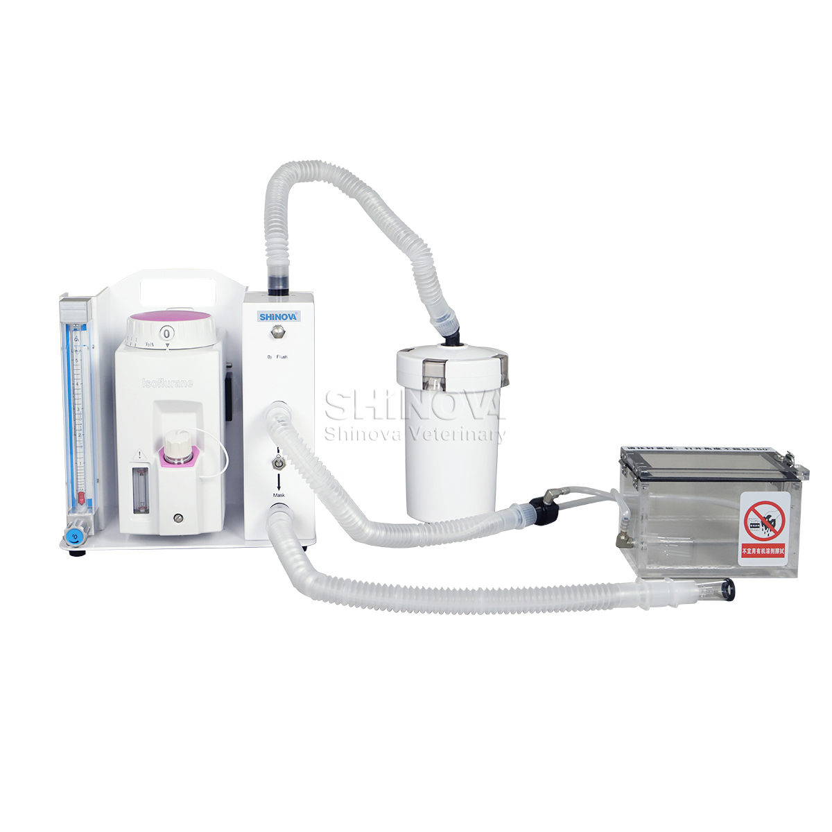Máquina de anestesia de laboratorio