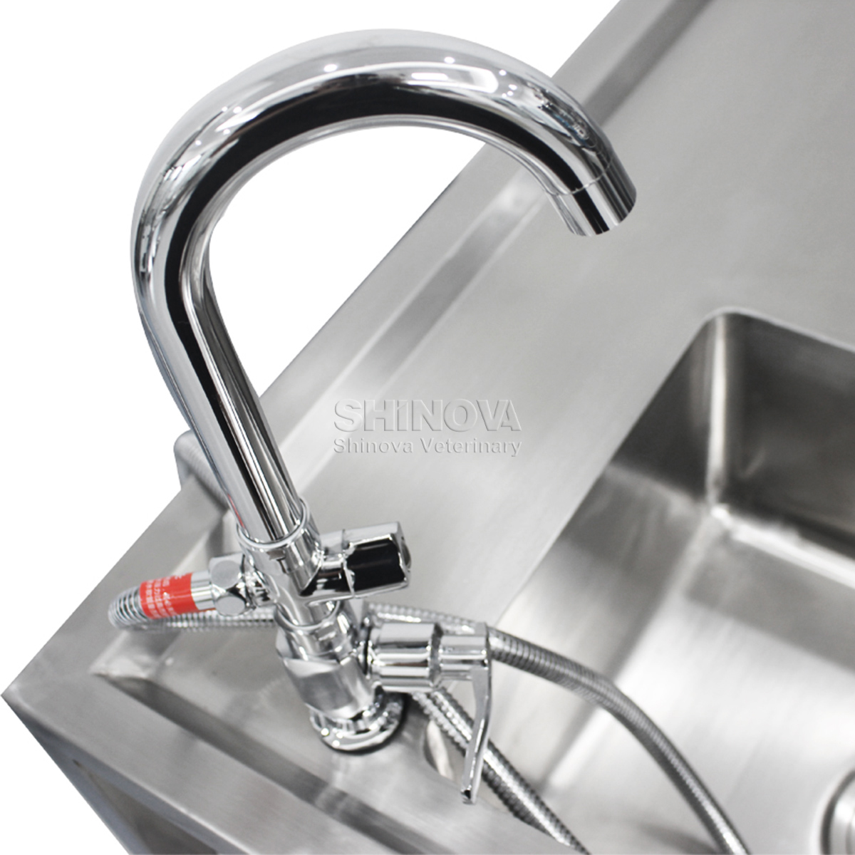 Mesa de disección animal de acero inoxidable