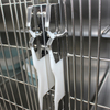 Jaula de gato de acero inoxidable modular