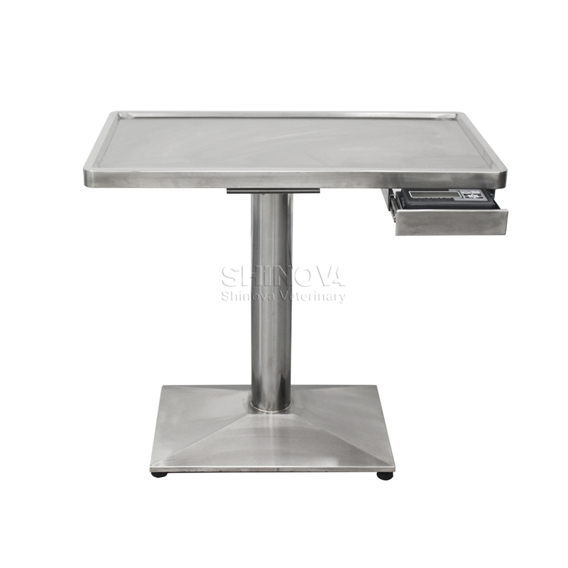 Tabla de pesaje y tratamiento de columna