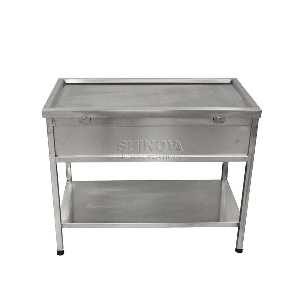 Mesa de pesaje de mascotas de acero inoxidable